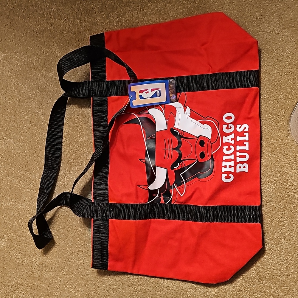 Profanity Chicago Bulls NBA Large Tote Shopping Bag